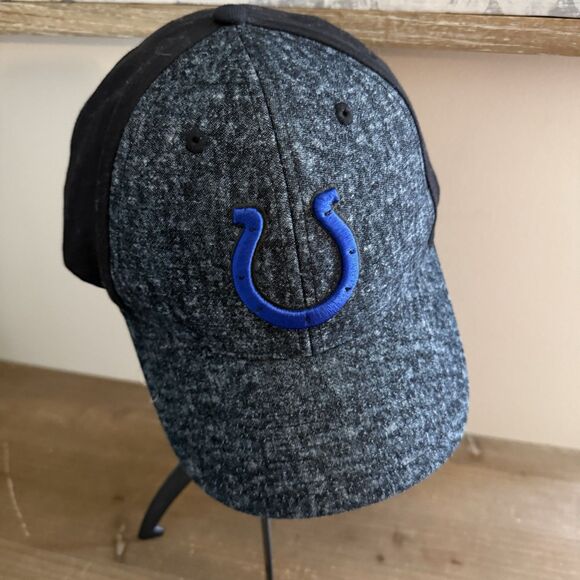 Indianapolis Colts NFL '47 Curved Bill Black/Blue Hat Cap Adult Men's Adjustable - Picture 1 of 3